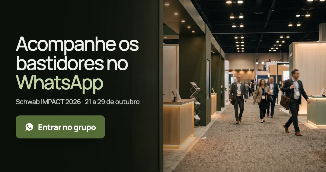 Acompanhe os bastidores do Schwab IMPACT 2026 no grupo de WhatsApp da AAWZ